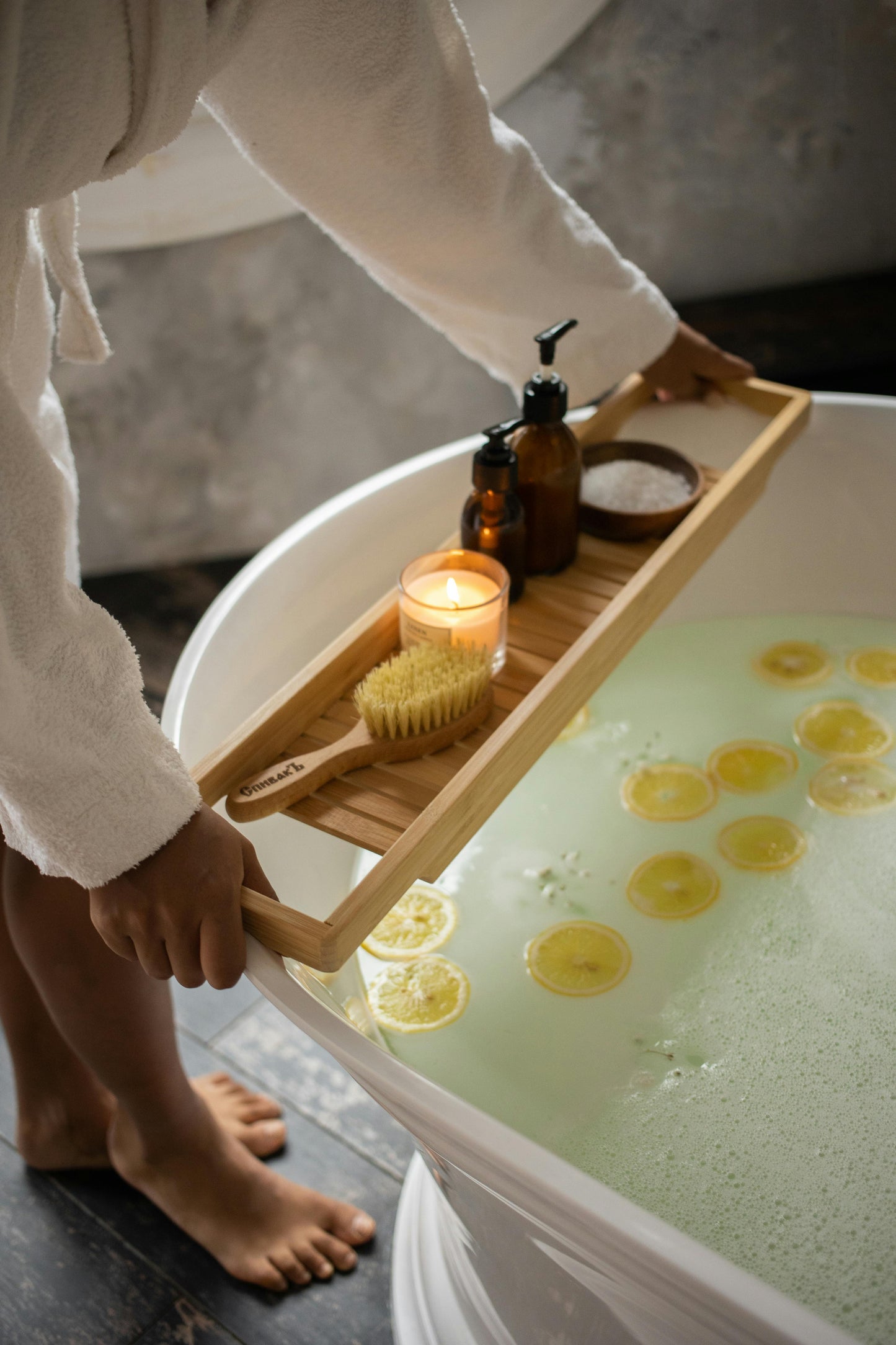 Grapefruit and Jasmine Petals image 0