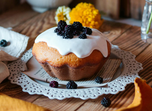 Blackberry Almond Pound Cake image 0