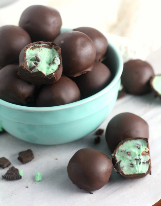 Mint Chocolate Chip Truffle image 0