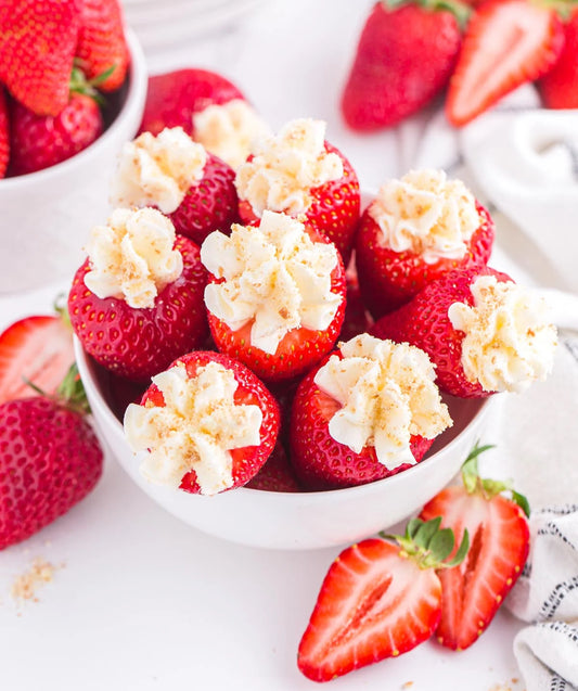 Cheesecake Stuffed Strawberries image 0